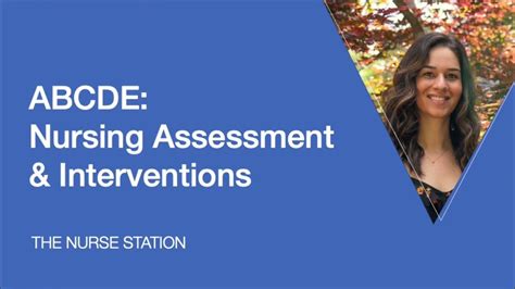 Abcde Nursing Assessment And Interventions Youtube