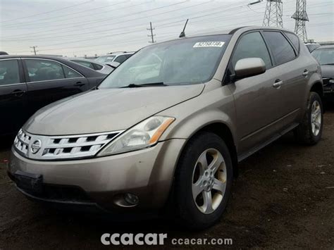 Nissan Murano Se Sl Salvage Salvage Damaged Cars For Sale