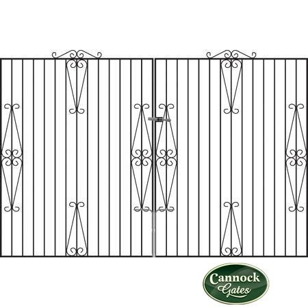 Winchester Estate Metal Driveway Gates Ft High Cannock Gates