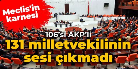 Meclis In Karnesi Milletvekilinin Sesi Kmad S Akp Li