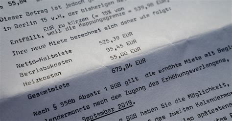 Betriebskosten Darf Der Vermieter Eine Maschinenschriftliche