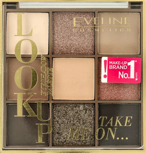 EVELINE COSMETICS Look Up Paleta Cieni Do Powiek Take Me On 10 8 G