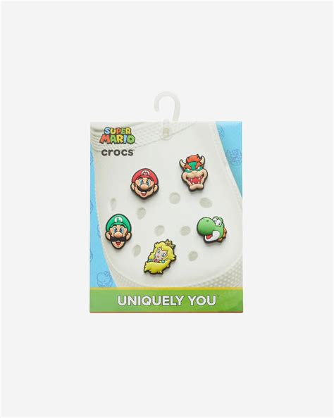 Shop Crocs Super Mario 5 Pack Jibbitz Charms 10007701 Multi Snipes Usa