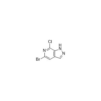 CAS 1416374 15 6 5 Bromo 7 Chloro 1H Pyrazolo 3 4 C Pyridine Chemsrc