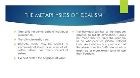 Idealism in philosophy of education