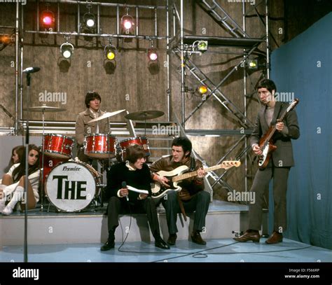 The Who Uk Rock Group On Ready Steady Go In From Left Keith