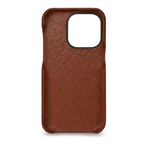 Stylish iPhone 14 Pro leather case - Vaja