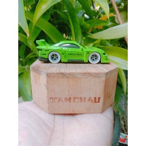 Jual Hot Wheels Custom Nissan Silvia S Lbwk Hijau Shopee Indonesia