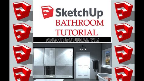 Sketchup Bathroom Tutorial Youtube