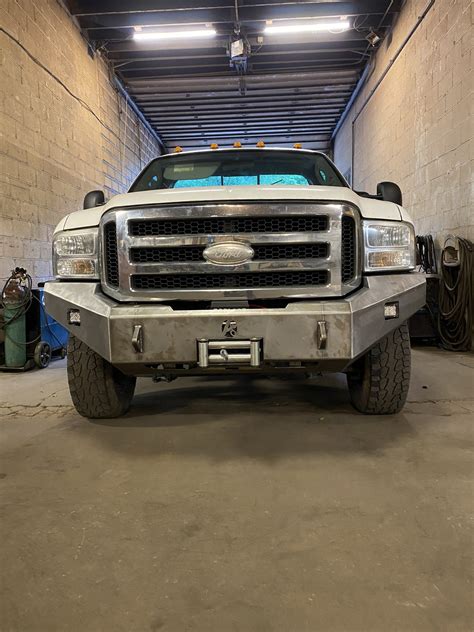 Modular Front Winch Bumper 2005 2007 F 250 And F 350