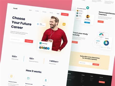 Online Course Landing Page Figma