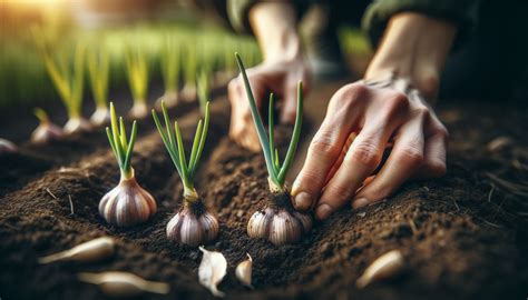 Cómo plantar ajos tiernos en casa