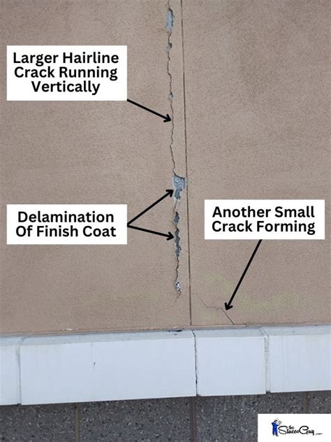 Identifying Various Cracks In Stucco