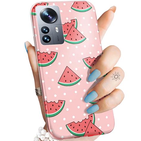 ETUI DO XIAOMI 12 PRO 12S PRO WZORY ARBUZ Z ARBUZEM MELON OBUDOWA