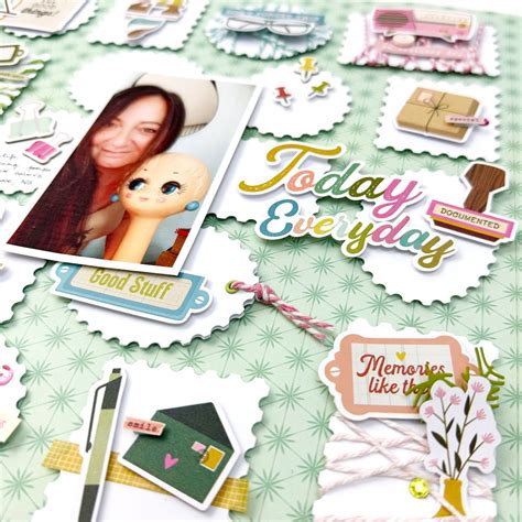 Noteworthy Scrapbooking Page Ideas Framed Layout And Hyper Detailed