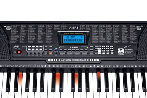 Aiersi Brand Lighting Key Notes Electronic Organ Teaching