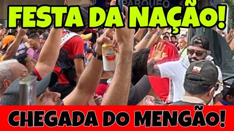 Plant O Da Chegada Do Flamengo Inacredit Vel Grande Festa Da Na O Em