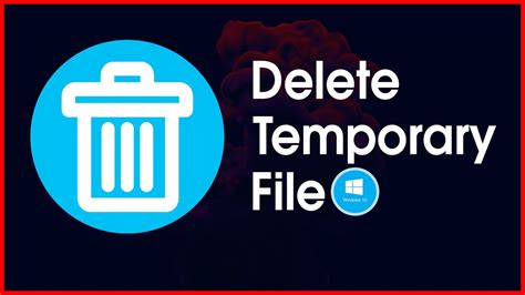 How To Delete Temporary File On Windows 10 In 2020 Easily Youtube