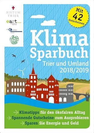 Klimasparbuch Trier und Umland 2018 2019 Klima schützen Geld sparen