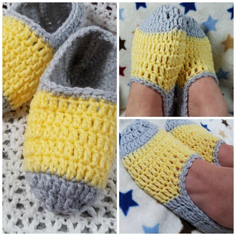 Easy Folded Slippers Crochet Tutorial Crochet Home Crochet