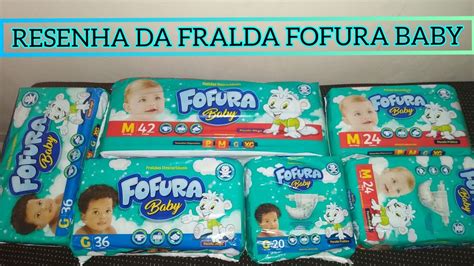 Fralda Fofura Baby Resenha Youtube