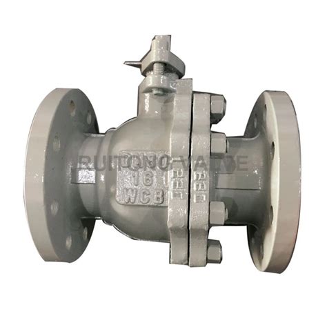 PN16 Cast Steel Ball Valve Zhejiang Ruitong Valve Co Ltd