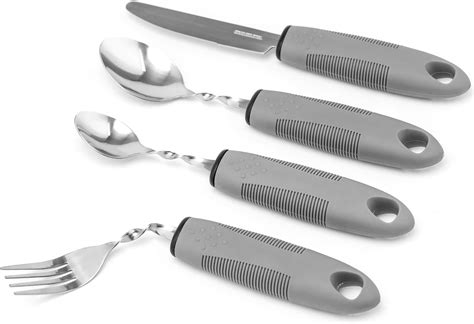 Hoease Bendable Adaptive Utensil Set Arthritis Aid