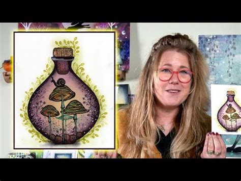 Snailcap Remedy In A Potion Bottle By Tracey Dutton A Lavinia Stamps