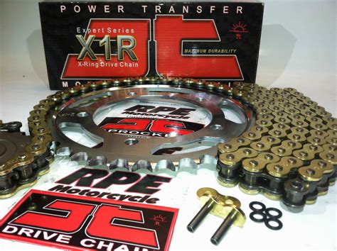 Ex R Ninja Jt Gold X Ring Chain And Sprockets Kit Oem Qa