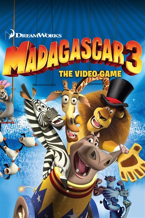 Madagascar 3 Dvd Front Cover