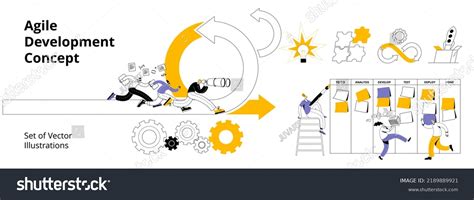 6,444 Manage Agile Team Images, Stock Photos & Vectors | Shutterstock