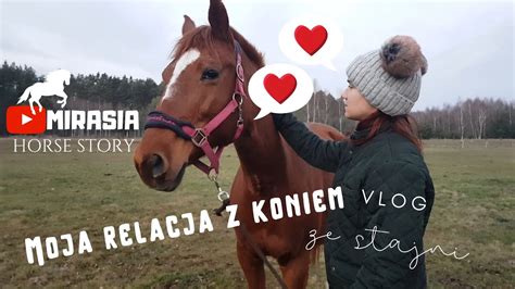 Moja Relacja Z Koniem Vlog Ze Stajni Youtube