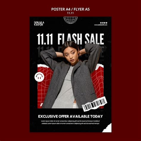 Free Psd Flash Sale Poster Template