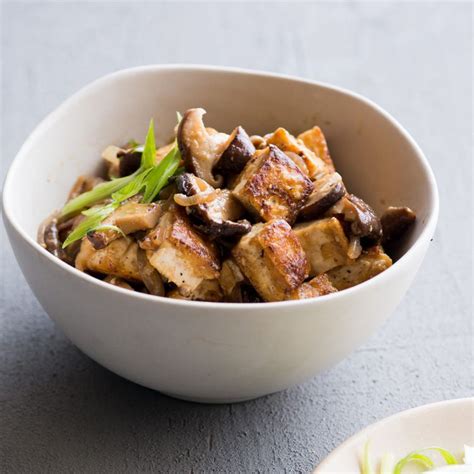 Miso And Shiitake Mushroom Tofu Recipe Todd Porter And Diane Cu