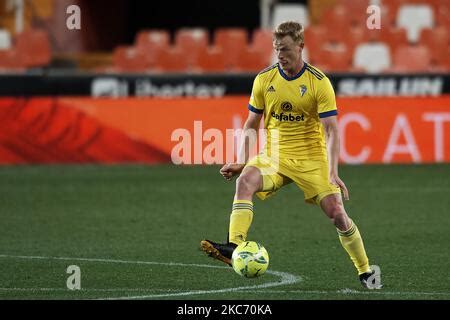 Jens Jonsson Of Cadiz Cf During The La Liga Match Between Rcd Espanyol