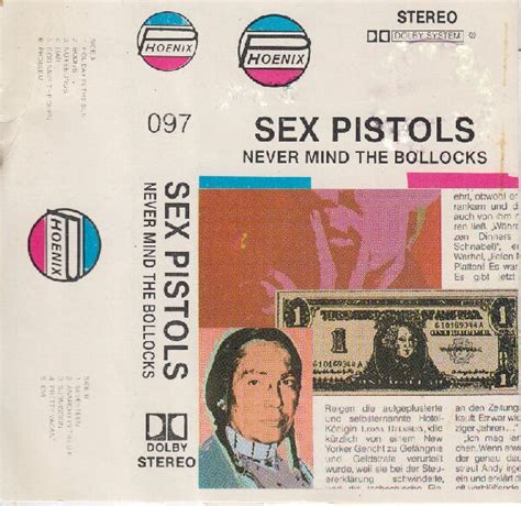Sex Pistols Never Mind The Bollocks Cassette Discogs
