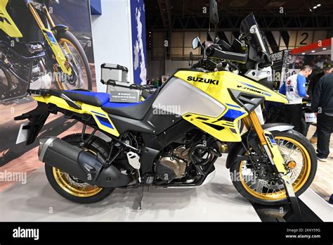 Suzuki V Strom DE Stock Photo Alamy