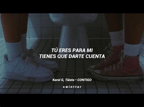 Karol G Ti Sto Contigo Letra Lyrics Youtube