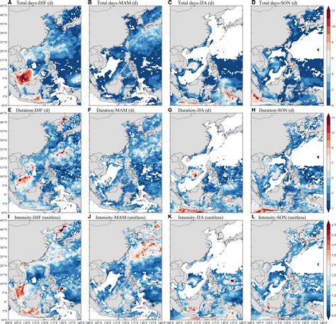 Frontiers Understanding The Compound Marine Heatwave And Low Chlorophyll Extremes In The