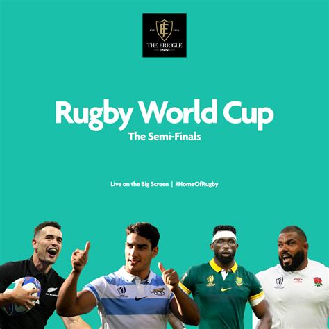 Rugby World Cup Semi Finals The Errigle Inn