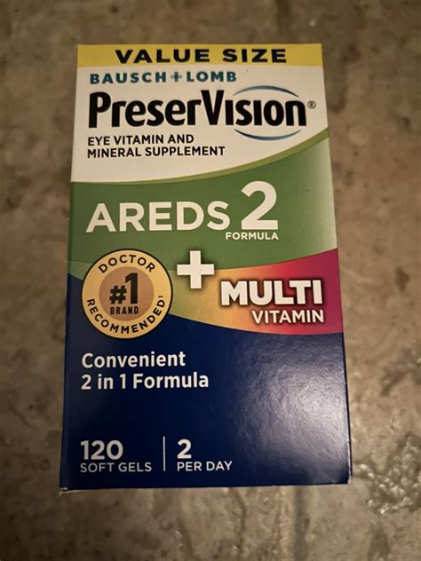 Preservision Areds 2 Multi Vitamin Eye Mineral Supplement 120 Soft Gels 1025 324208698648 Ebay