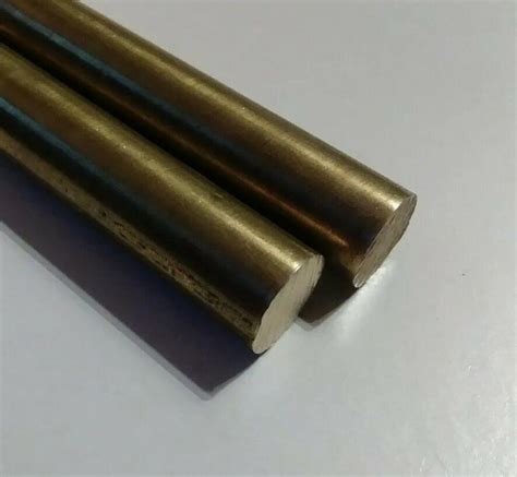 2 Pc C360 Brass 5 Round Stock 4 Long Lathe Machinist New Solid Rod