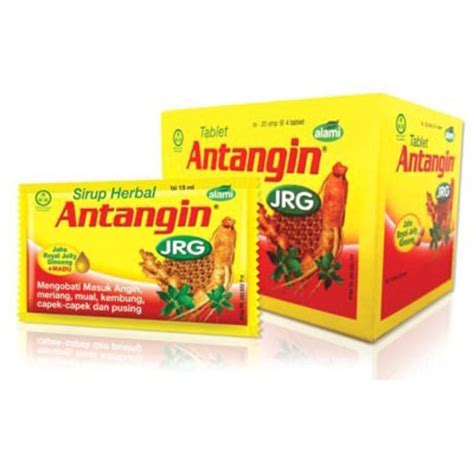 Jual Antangin Jrg Syrup S Dus Isi Sachet Ml Di Lapak Herbal