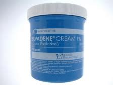 Silvadene Anti Infective Silver Sulfadiazine Cream Jar Gram