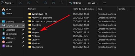 O Windows 11 criou uma pasta "inetpub" no meu disco rígido: perigos e ...