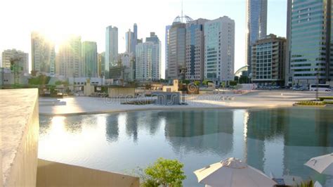 Park Qasr Al Hosn Tower Oldest Stone Building In Abu Dhabi UAE Stock