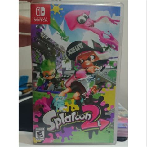 任天堂ns Switch 漆彈大作戰2 Splatoon2 美版 蝦皮購物