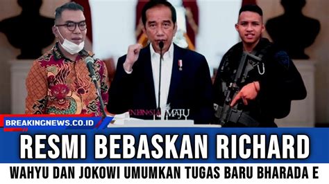 Puji Tuhan Hakim Wahyu Dan Jokowi Publik Kebebasan Bagi Bharada E