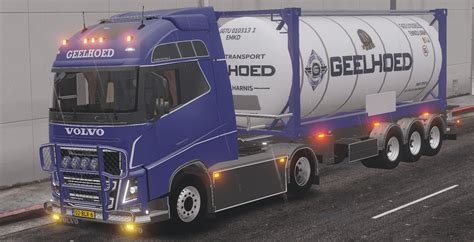 Volvo FH4 Geelhoed B.V V1.0 – GTA 5 mod