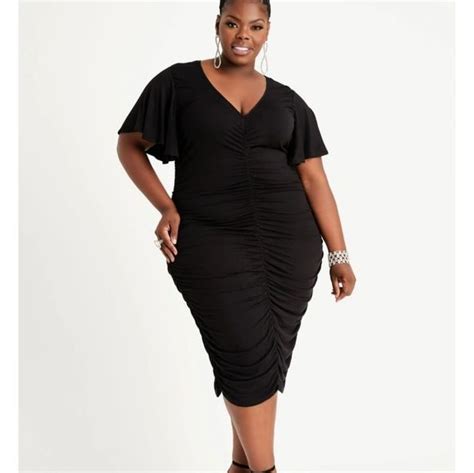 Ashley Stewart Black Dress In 2022 Dresses Clothes Design Black Dress